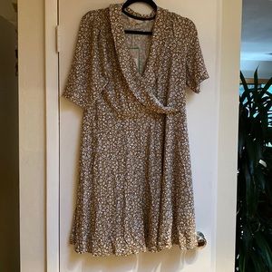 New Boden Fixed Wrap Jersey Dress